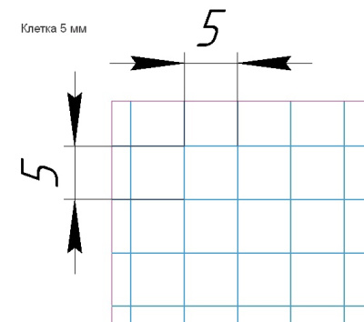 Тетрадь для чистописания. Клетка х 10 шт